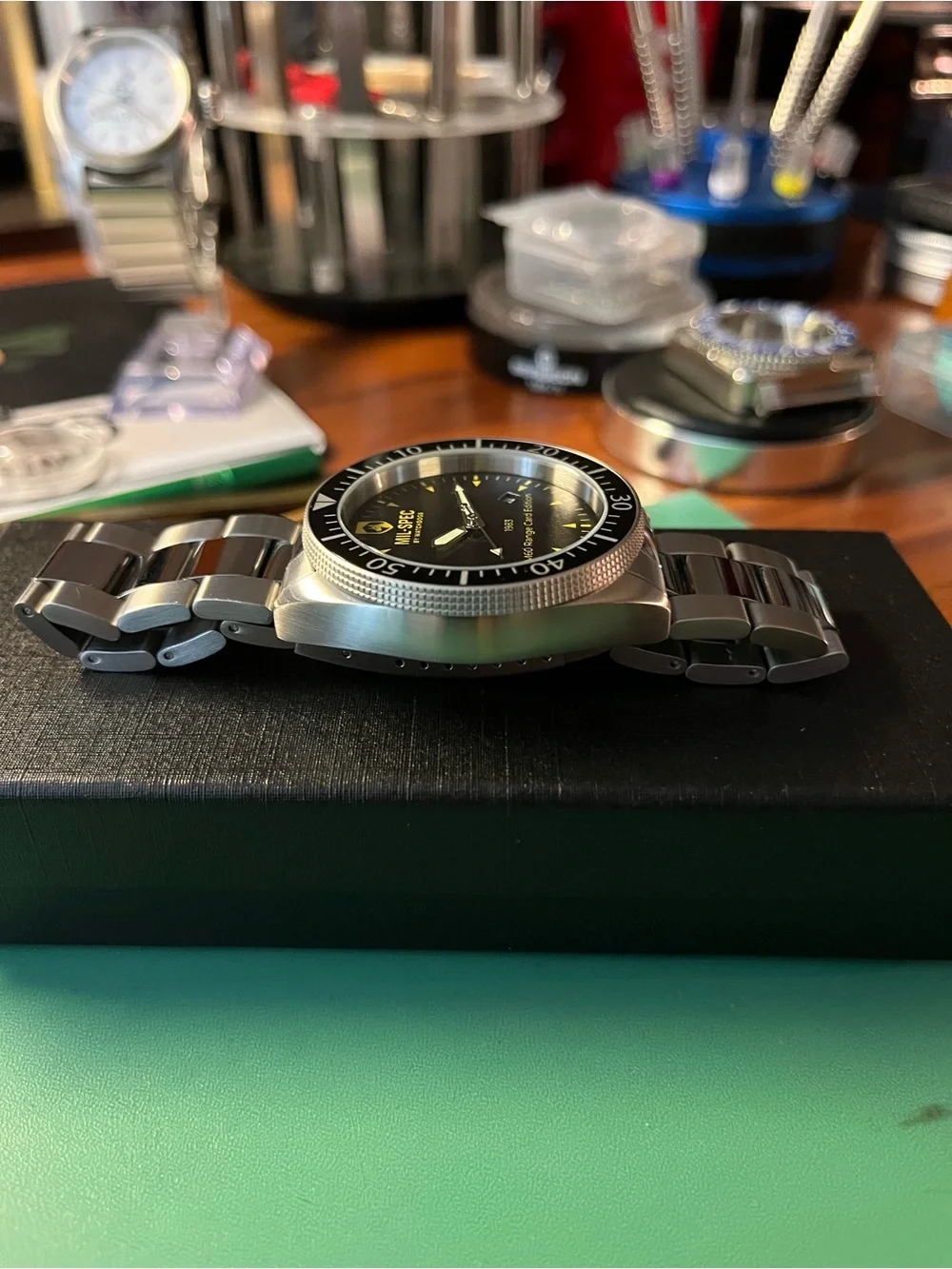 Military Watch : “M60 Range Card”watchdog Time Co. very first watch!